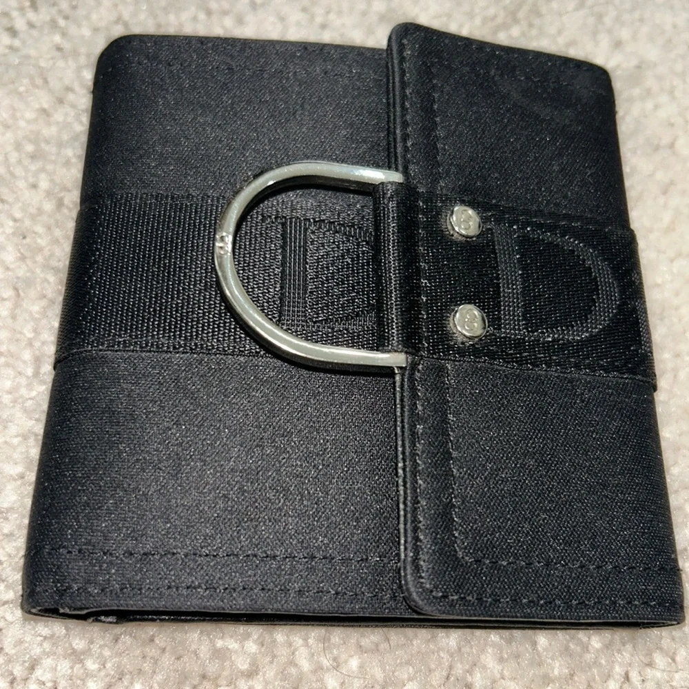Dior Black Compact Wallet